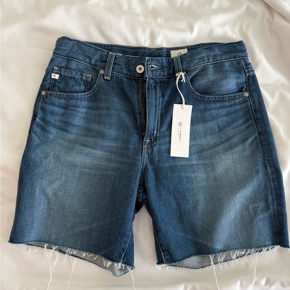 adorable AG ex boyfriend bermuda shorts. new with tags!
